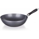 Banquet Pánev WOK s nepřilnavým povrchem Granite Grey 28 cm