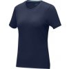 Balfour Dámske organic tričko s krátkym rukávom, navy modrá, XL