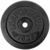 inSPORTline Castblack Liatinové závažie 15 kg 30 mm