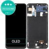 LCD displej + Dotykové sklo Samsung Galaxy A50 A505F Black Aftermarket PRO