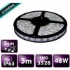 ECOLIGHT LED pásik - SMD 2835 - 5m - 120LED/m - 9,6W/m - IP65 - studená biela
