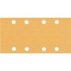 Bosch EXPERT Brúsne papiere C470 s 8 otvormi pre vibračné brúsky 93 × 186 mm, G 100, 10 ks 2.608.900.87 2.608.900.874