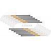 Unihoc sada Street 35 (12 hokejok + 6 loptičiek) - 87 cm - oranžová/bílá - oboustr.