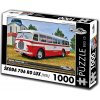 RETRO-AUTA Puzzle BUS č. 15 Škoda 706 RO LUX (1951) 1000 dielikov (P10-B15)