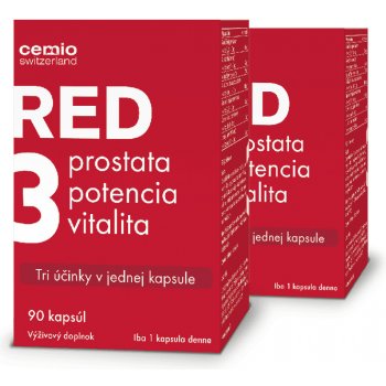 Cemio RED 3 180 kapsúl