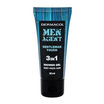 Dermacol Men Agent Gentleman Touch sprchový gél 3v1 30 ml