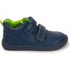 Chlapčenská celoročná obuv Barefoot DERIL DENIM, Protetika, tmavomodrá - 21