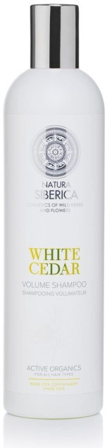 Natura Siberica šampón pre objem-Biely céder 400 ml
