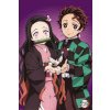 Plagát, Obraz - Demon Slayer - Tanjiro & Nezuko, 61 × 91.5 cm