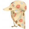 Lassig Sun Protection Flap Hat flowers vanilla