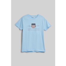 Gant Archive Shield Ss T-shirt modrá