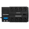 CyberPower BRICs LCD 1000, 1000VA/420W LCD, 8x FR zásuvka, RJ11/RJ45, USB