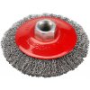 Extol 17006 - Kartáč miskový M14 vlnitý, oceľový drôt 0,3mm, Ø100mm