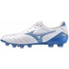 Mizuno MORELIA NEO IV PRO FG modrá / biela, UK 8,5, EU 42,5, US 9,5, 27,5 cm