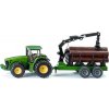 SIKU Farmer - John Deere s lesným prívesom 1:50 (SI-1954)