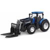 AMEWI Trade e.K. RC Traktor čelný nakladač s vidlami, svetlá, zvuk, 1:24, RTR sada