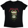 Metallica tričko Santa Horns Čierna XL