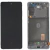 Samsung Galaxy S20 FE SM-G780F LCD displej + dotyková plocha + rám biela - originál GH82-24219B,GH82-24220B