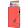 Tru Virtu Wallet Click & Slide vegan Bio Apple Coral