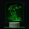 3D dotyková lampa s diaľkovým ovládaním - FOTBAL 1