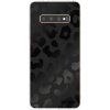 Picasee silikónový prehľadný obal pre Samsung Galaxy S10 Plus G975 - Midnight Leopard