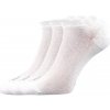 Ponožky LONKA Esi white 3 páry 35-38 113406