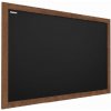 Allboards, Tabule černá křídová v dřevěném rámu 100 x 80 cm, TB108