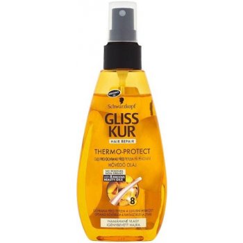 Gliss Kur Thermo Protect olej pre ochranu pred teplom pri fénovaní 150 ml