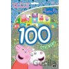 100 samolepek s omalovánkovými listy Prasátko Peppa