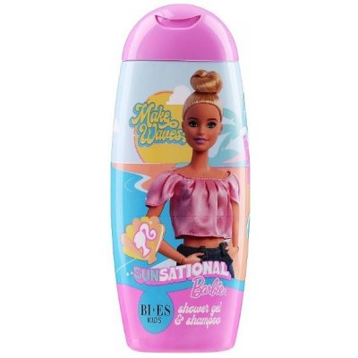 KIDS Barbie Sunsational sprchový gél a šampón 250 ml