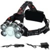Iso Trade Čelovka LED ZOOM 5 x LED T6 CREE Trizand 16144