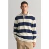 Gant polokošela Block Stripe Heavy Rugger modré