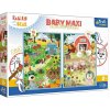 TREFL 43000 Puzzle Baby MAXI 2x10 Zoznámte sa s Bobkats