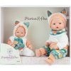 Marina & Pau – realistická miminka - sourozenci - starší bráška 40 cm a malá sestříčka 26 cm (Little family - španělská miminka 40 a 26 cm)