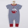 Chlapčenský letný overal New Baby Marine - 56 (0-3m)