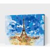 Vymalujsisam.sk Maľovanie podľa čísiel - Paríž Veľkosť: 40x50cm, Rám: Na plastovej doske
