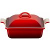 Le Creuset - Zapekacia misa s pokrievkou 23x23cm/2,4l -červená
