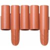 Prosperplast Záhradná palisáda IPALPLUS 15 cm 2,4 m terakota 8 ks