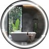 LED KÚPEĽŇOVÉ ZRKADLO 60 CM OKRÚHLE S DOTYKOVÝM PODSVIETENÍM BEZ PÁRU, 3 FARBY