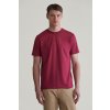 TRIČKO GANT 3D LOGO SS TSHIRT RICH WINE