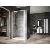 Ravak Nexty - Sprchové dvere pivotové 120 cm, matná biela/číre sklo 03OG0E01Z1