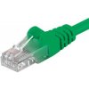 PremiumCord sputp02G patch UTP, RJ45-RJ45, level 5e, 2m, zelený