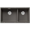 Blanco Subline 480/320 - Silgranitový drez, 86x46 cm, InFino, sivá 527351