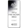 PAMP strieborná tehlička 500 g