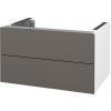 Dreja Doplnková skrinka pod dosku DSD SZZ2 70 (výška 40 cm) - N01 Biela lesk / N06 Lava