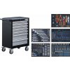 BGS technic Dielenský vozík | 7 zásuviek | s 246 nástrojmi (BGS 6060)