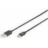 Digitus AK-300154-010-S USB C na A, 3A, 480 MB, verze 2.0, 1m