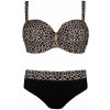 SELF Dámske dvojdielne plavky Luxe18 black 85/E
