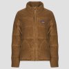 Patagonia Bundy W'S CORD FJORD JKT Hnedá
