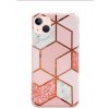 Kryt TopQ iPhone 13 Marble Pink 97526